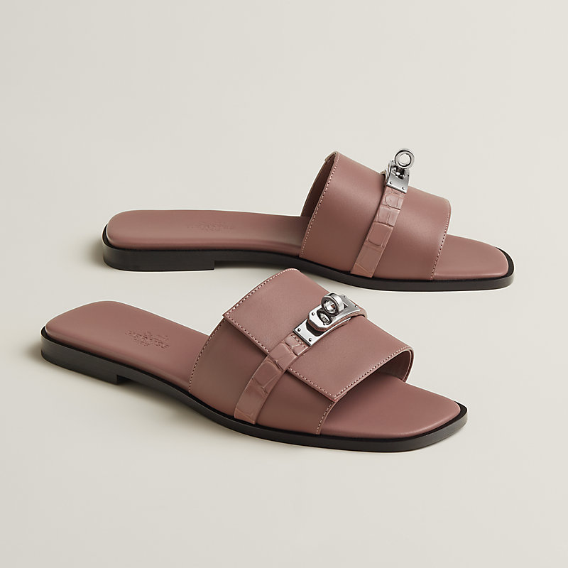 サンダル 《ジュリア》 - ピンク | Hermès - エルメス-公式サイト